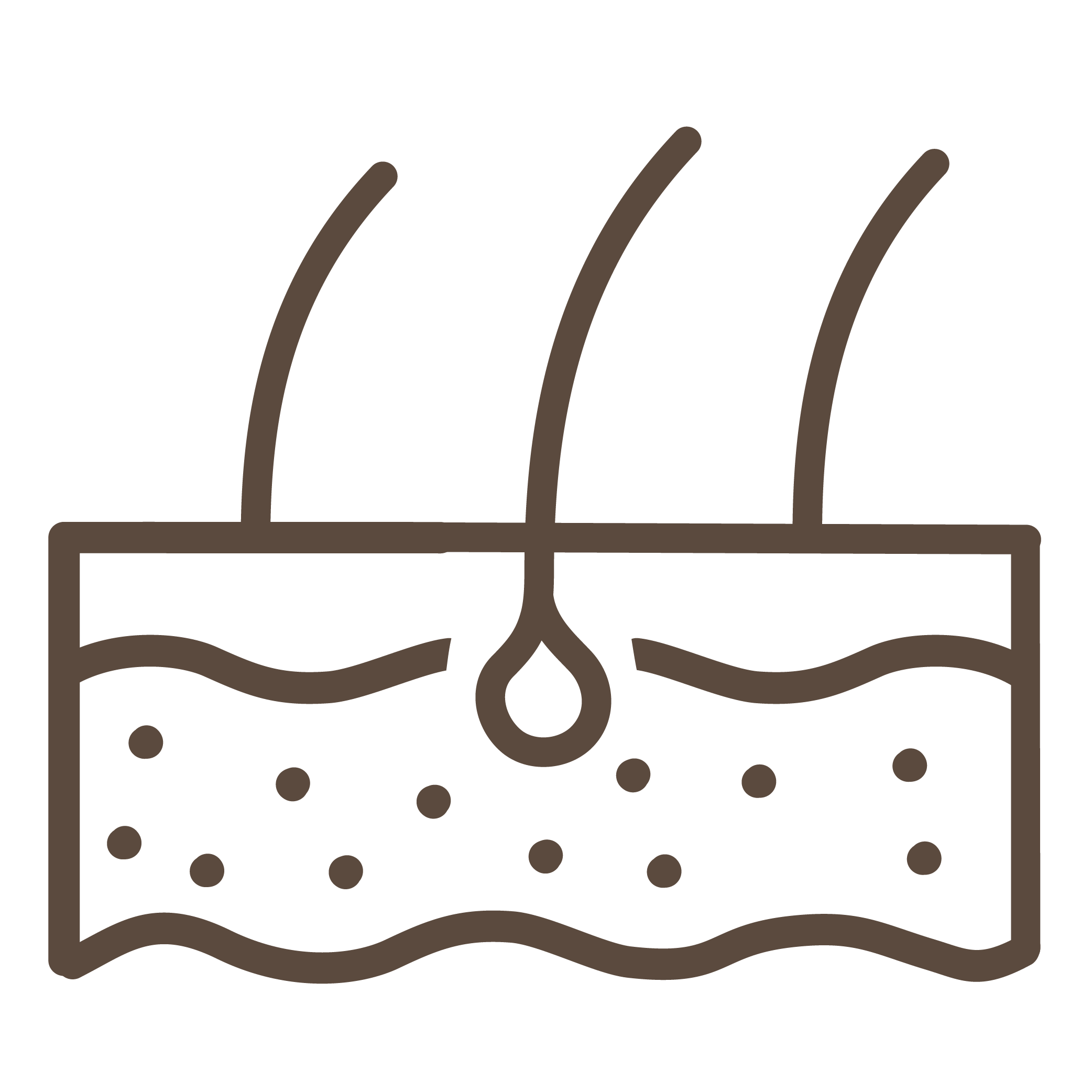 Treatments brown worth md icons separated hair removal icon