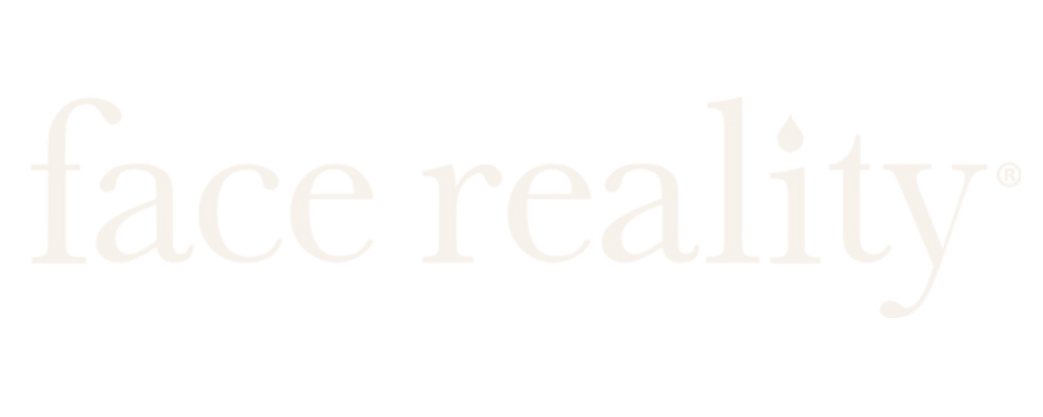 face reality logo white